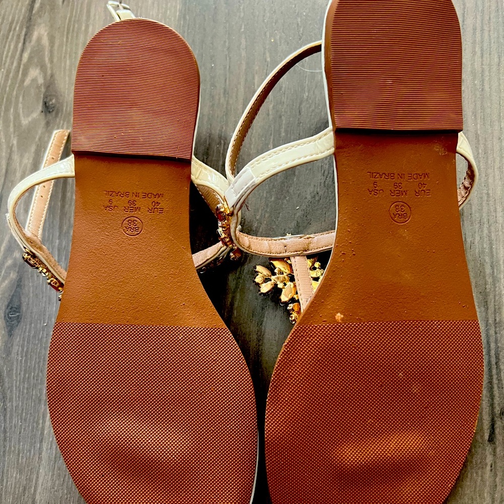 Embellished Brazilian sandals